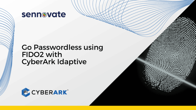 Go Passwordless using FIDO2 with CyberArk Idaptive