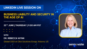 Sennovate Linkedin Live event with Dr. Rebecca Wynn